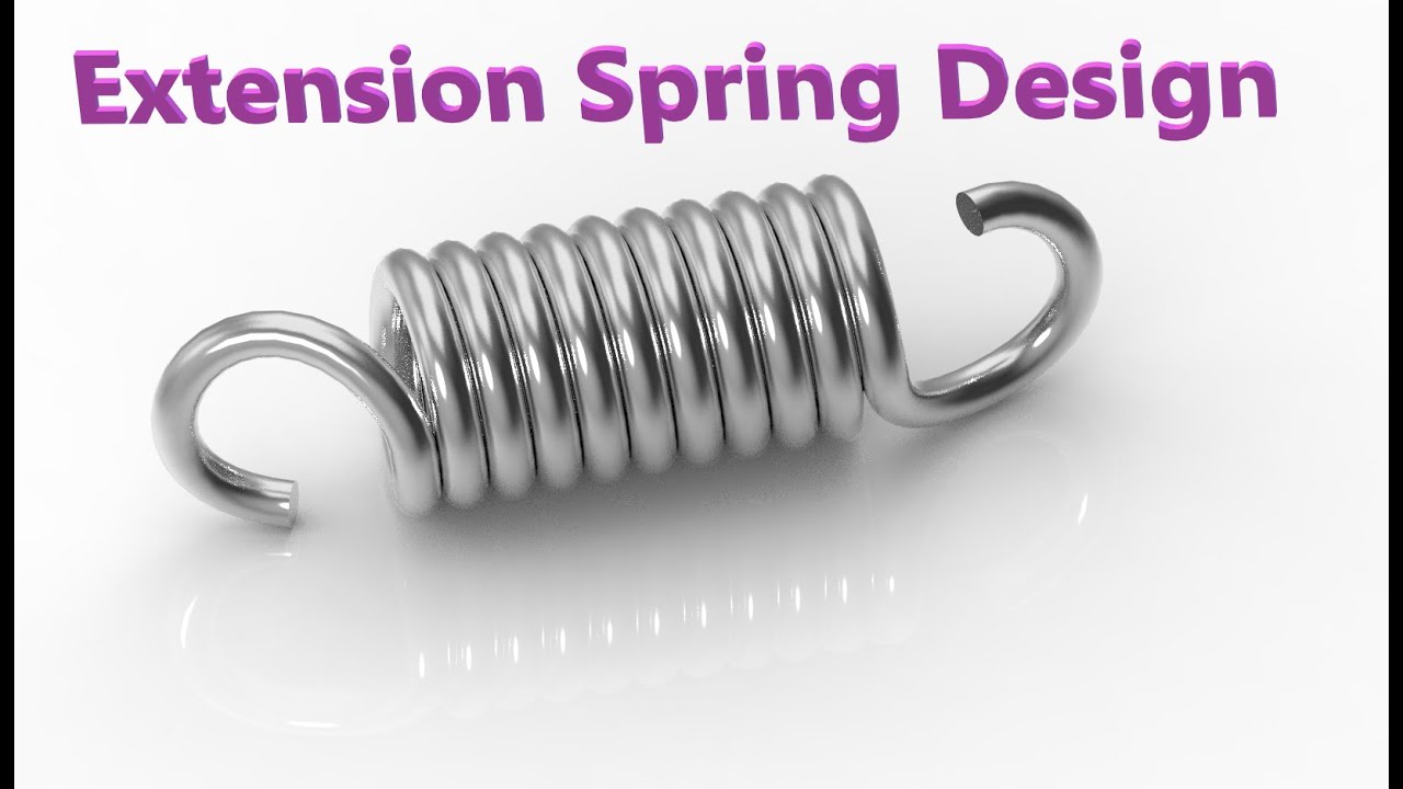 How to make an extension spring in Creo | Learn CREO Tutorial using helical sweep