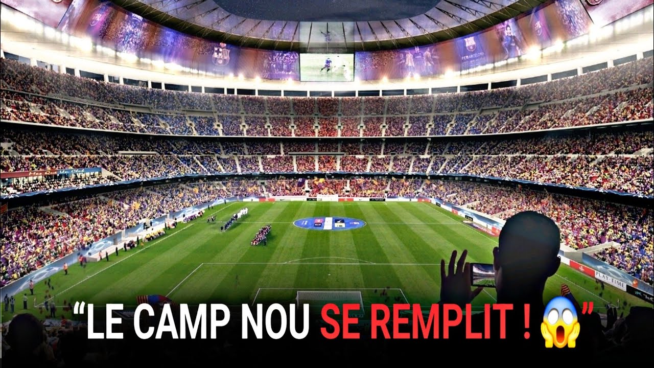 🚨 OFFICIEL ! Le Camp Nou augmente sa capacité à 62 657 places avant Barça – Séville !