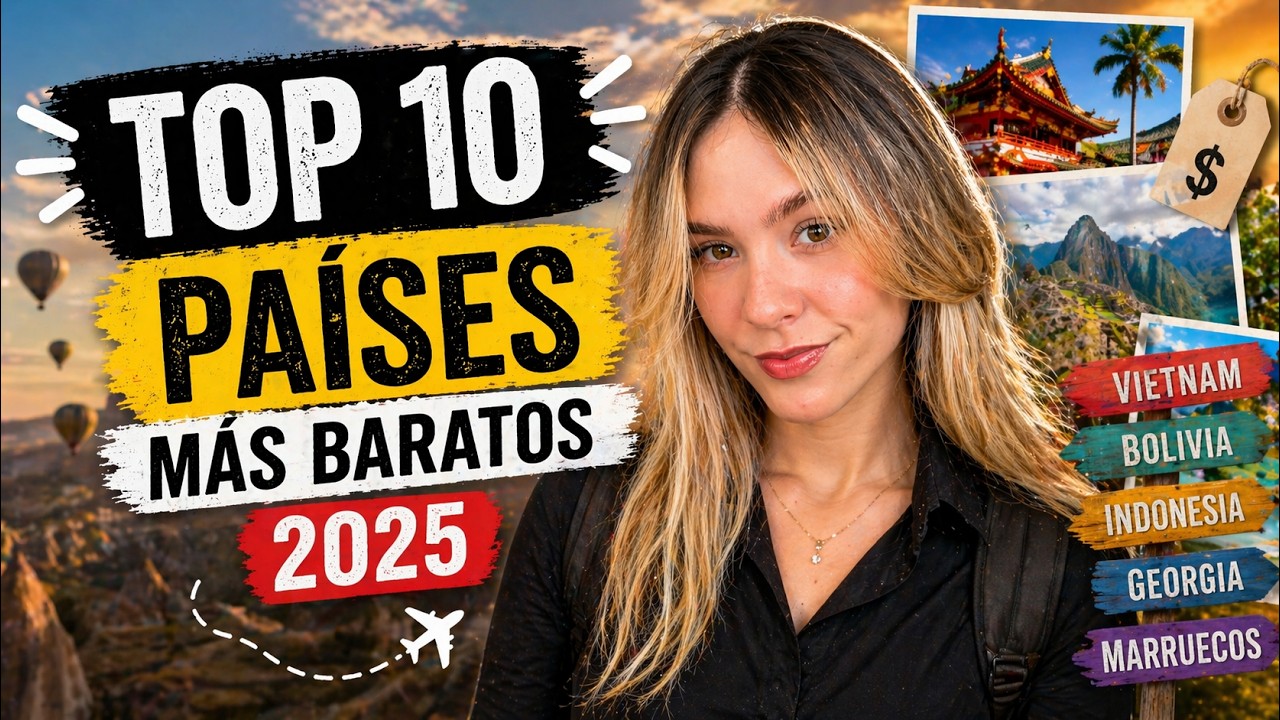 🌍 TOP 10 MEJORES Pa&iacute;ses  para VIAJAR en 2026🌴✈️ | Viajes econ&oacute;micos y destinos incre&iacute;bles. Europa 