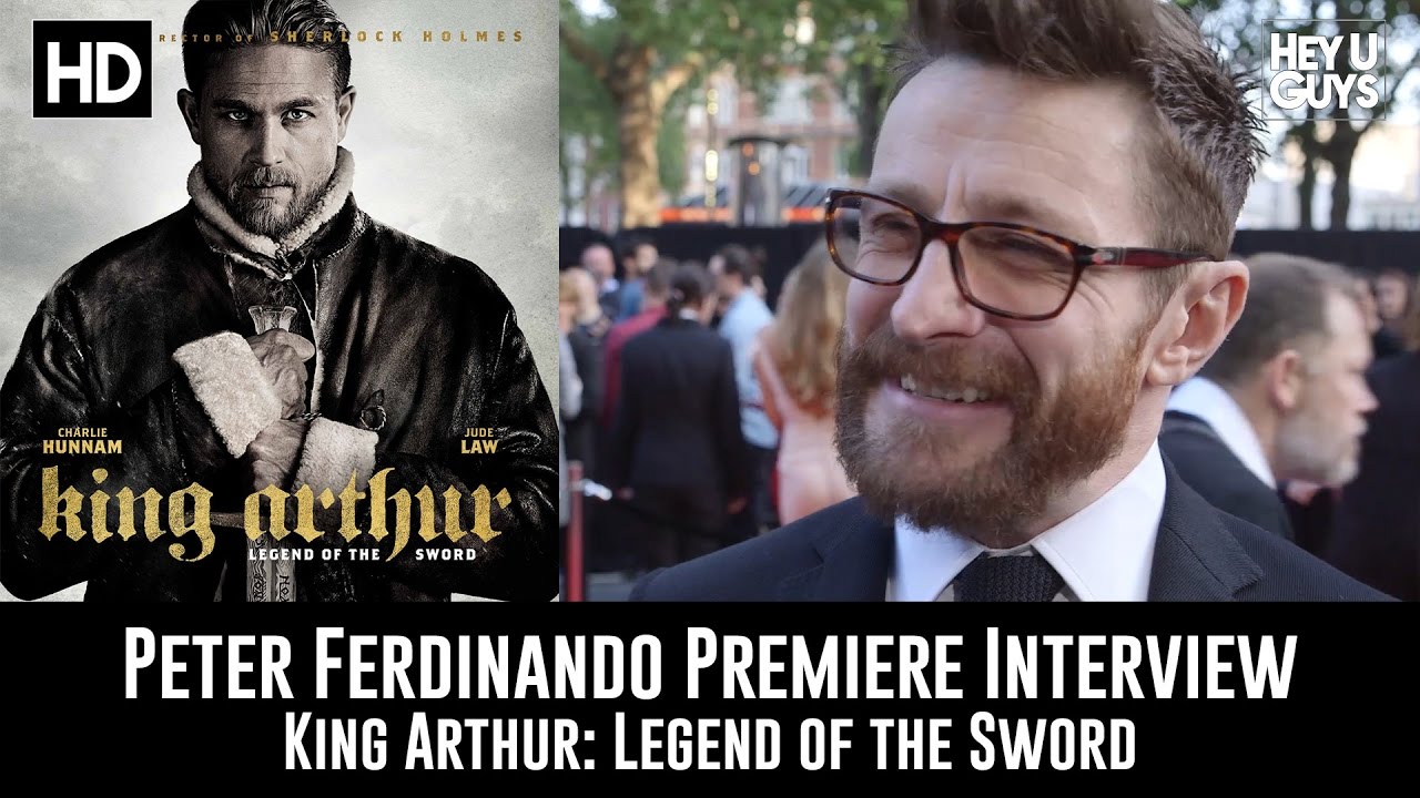 Peter Ferdinando Premiere Interview - King Arthur: Legend of the Sword