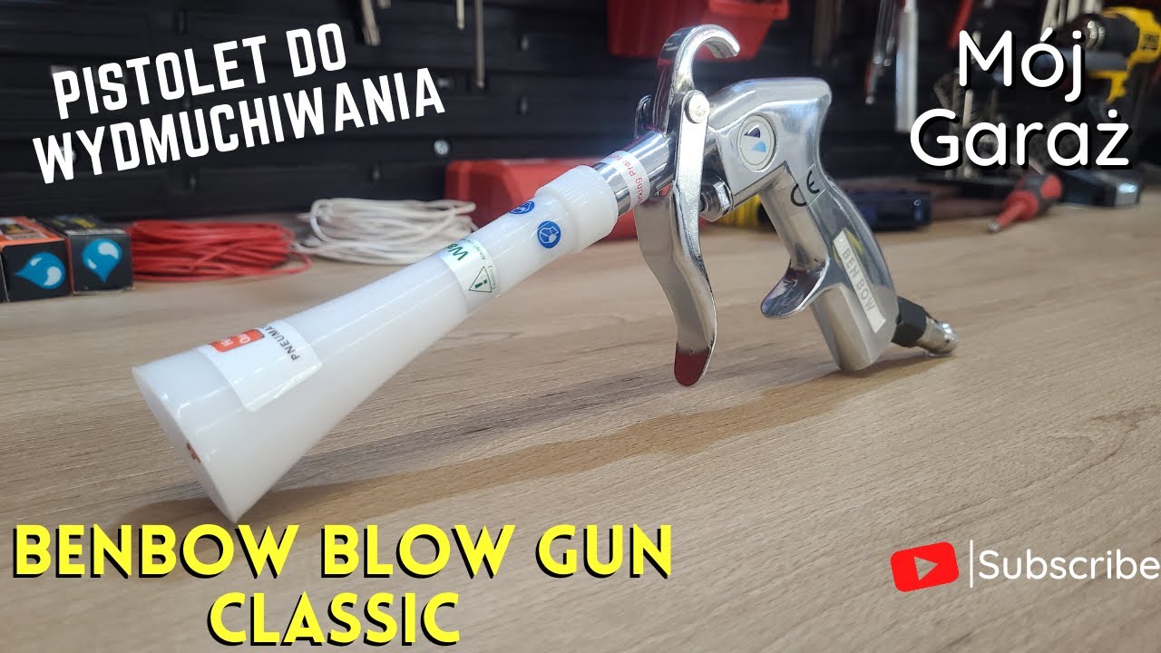 BENBOW  BLOW GUN CLASSIC Pistolet Do Wydmuchiwania | Mój Garaż | Tornador | Test |
