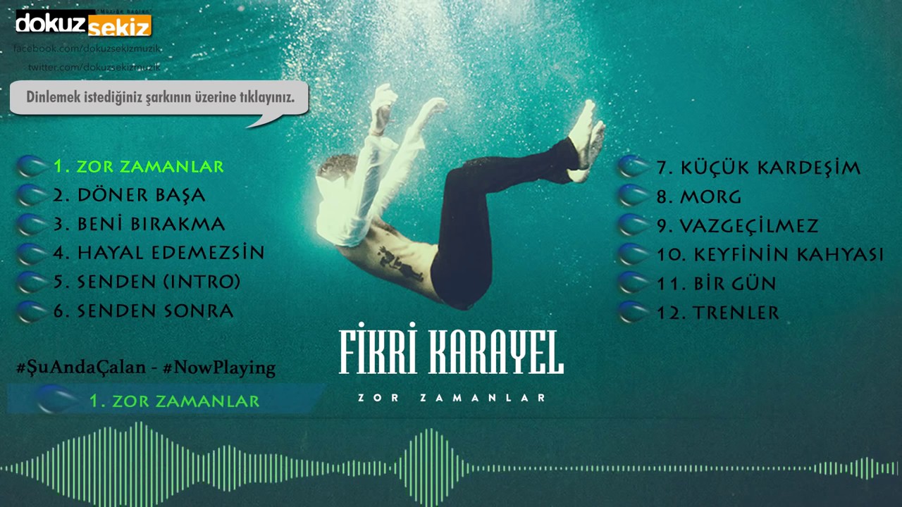 Fikri Karayel  - Zor Zamanlar  (Official Audio)