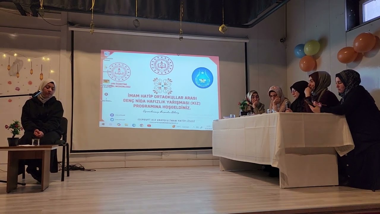GENÇ NİDA HAFIZLIK YARIŞMASINDA BÖLGE 5. OLDUK 🎉