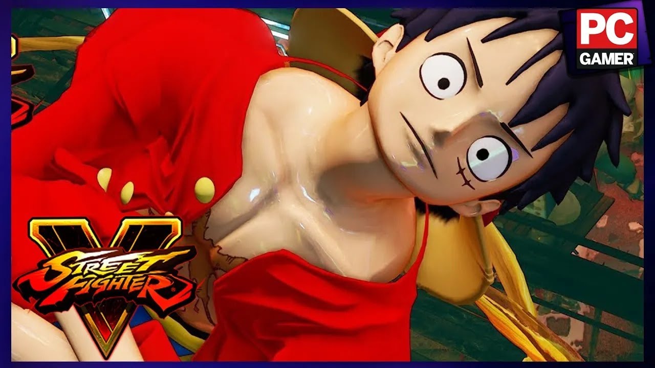 Street Fighter V PC mods - MONKEY D LUFFY (ONE PIECE)  by TiggieWhite