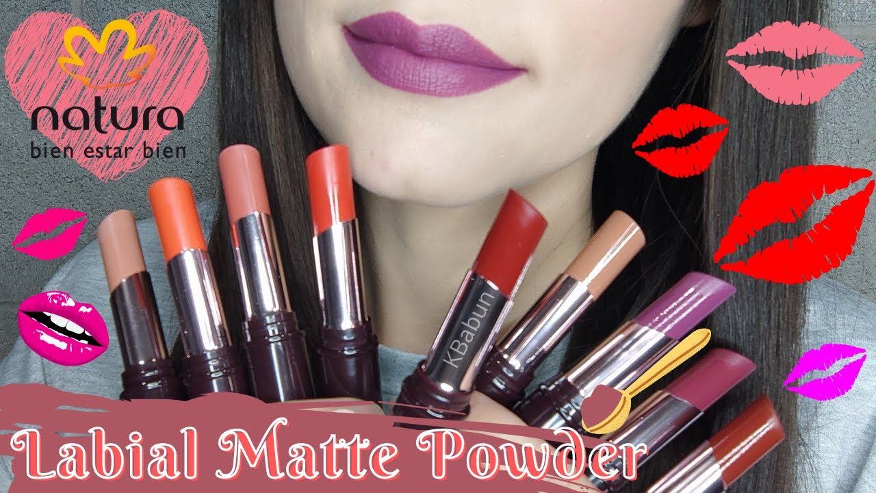LABIAL MATTE POWDER ¡TODOS LOS TONOS! NATURA UNA.