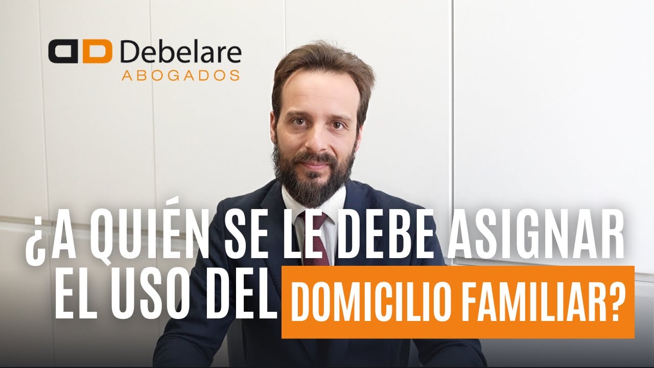 Uso del domicilio familiar en divorcio o separación.