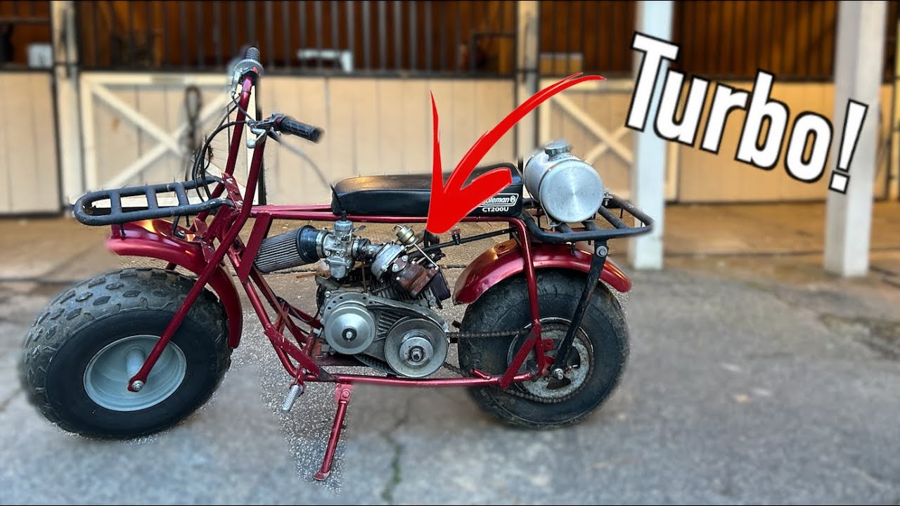 I Bought A Turbo Mini Bike!