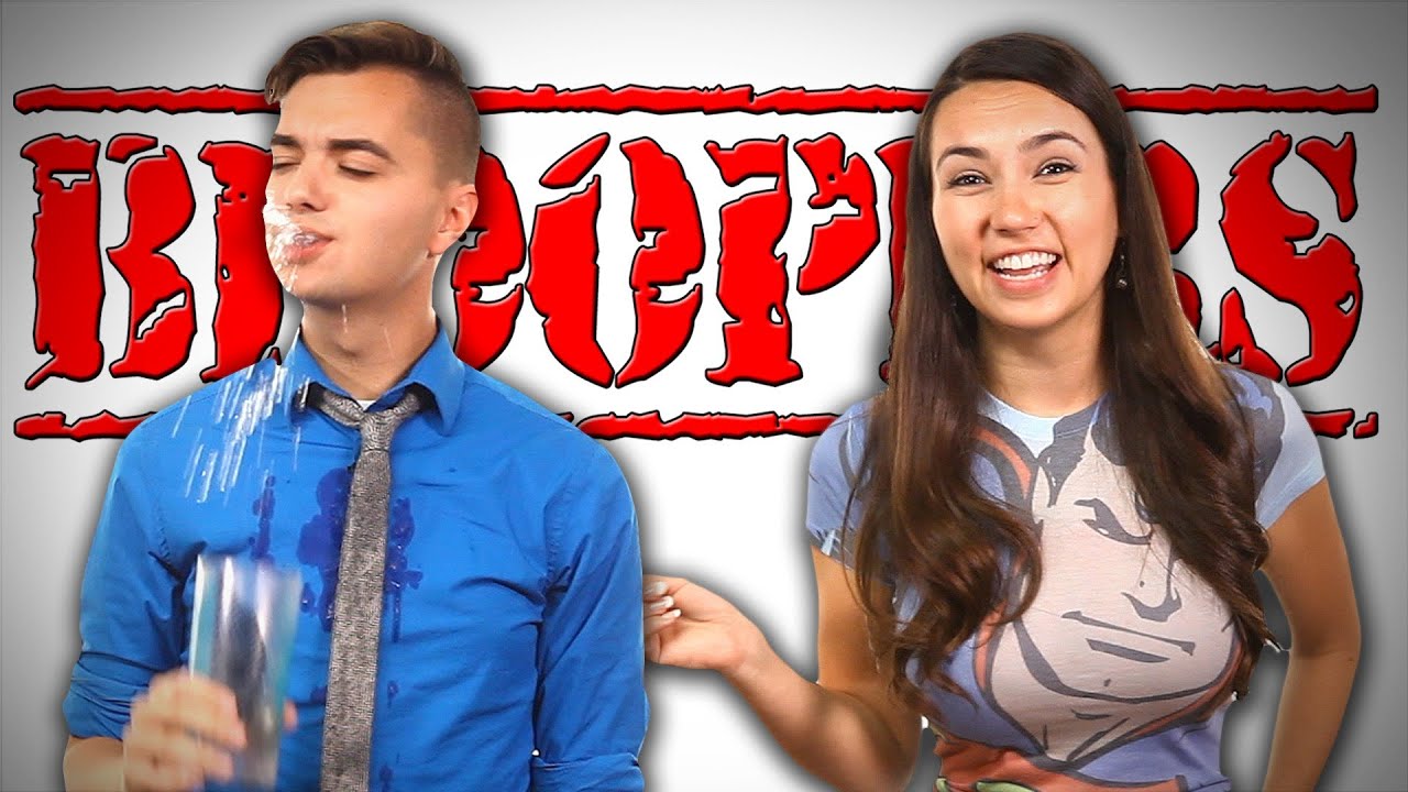 Spit Take Bloopers