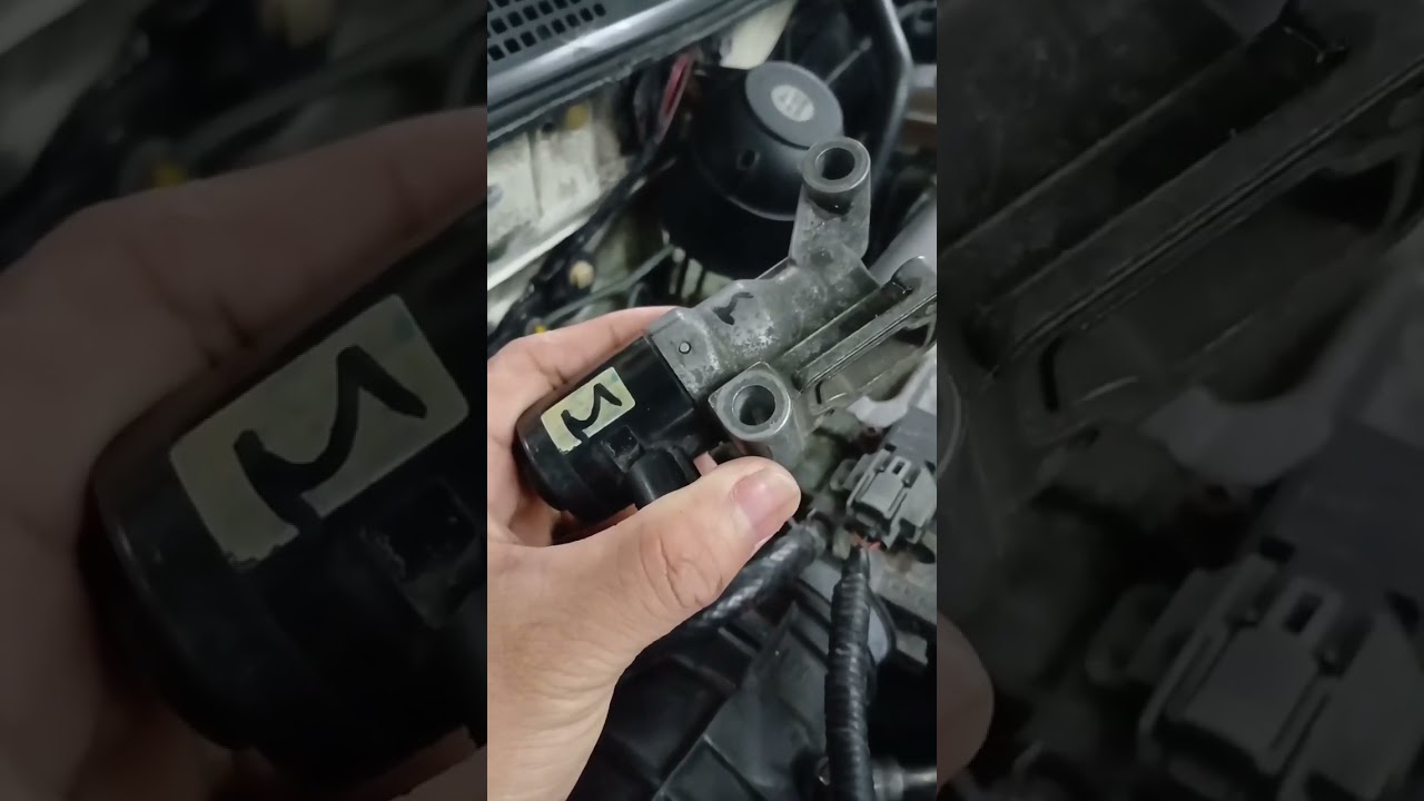Honda Civic 96 model. Idle Air Control Valve Replacement.