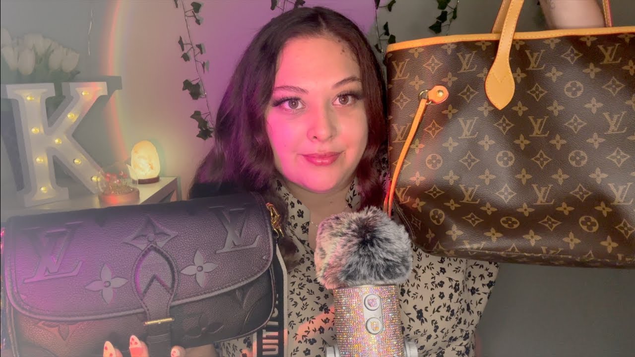 ✨ASMR Bag Collection pt. 4👜✨// Nail Tapping, Scratching, & Whispers 🤫