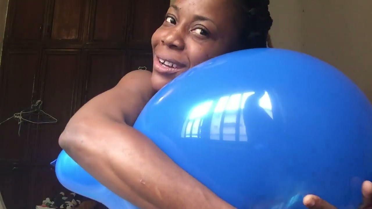 Talking about then doing fun balloons busting