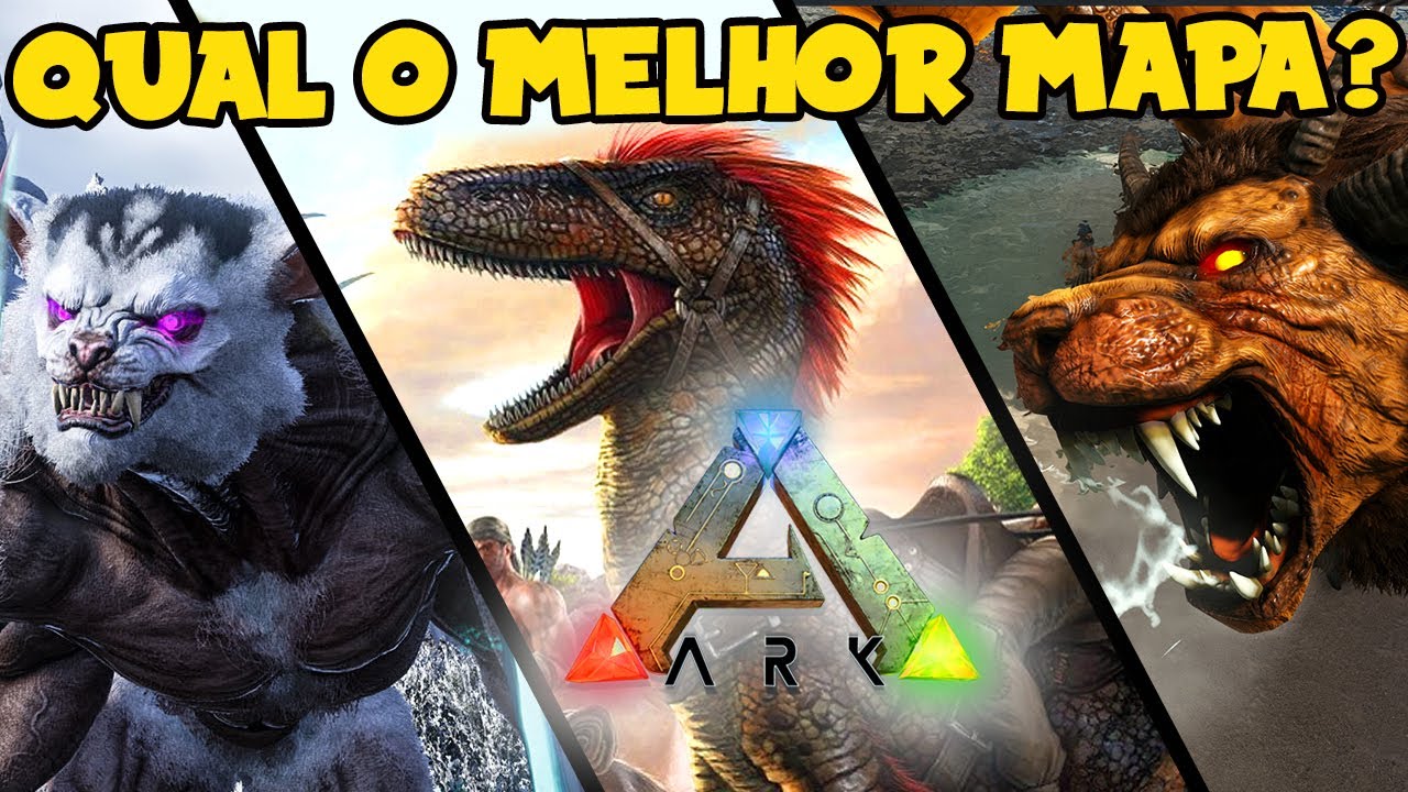 Qual O MELHOR MAPA / DLC ! Ark: Survival Evolved (conhe&ccedil;a TODOS)