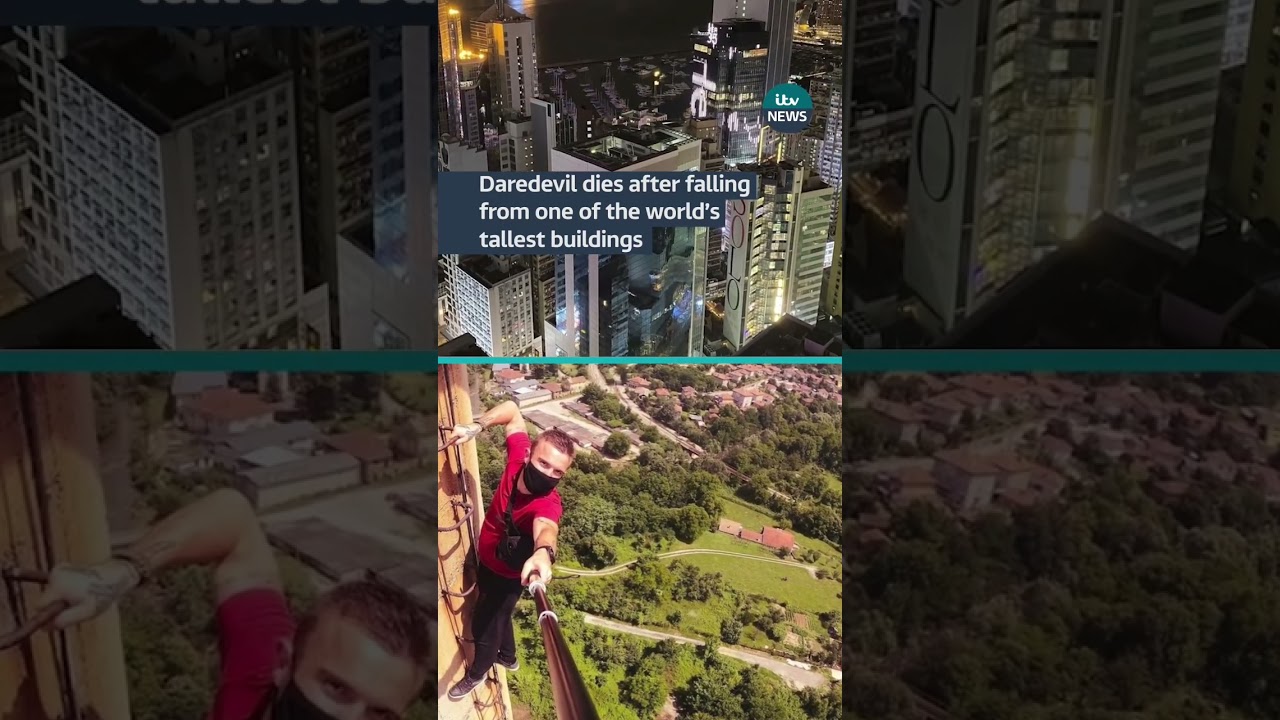 Daredevil dies after falling from one of the world&rsquo;s tallest buildings #itvnews