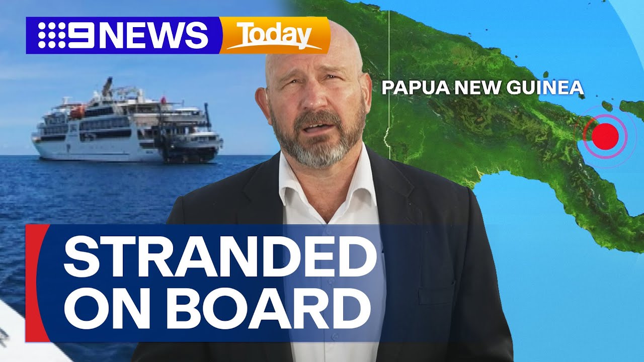 Embattled Cairns cruise ship runs into more trouble after death of passenger | 9 News Australia