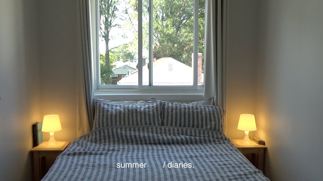 summer vlog. home updates, day in greenpoint, sewing in my studio, the met, brother visiting nyc