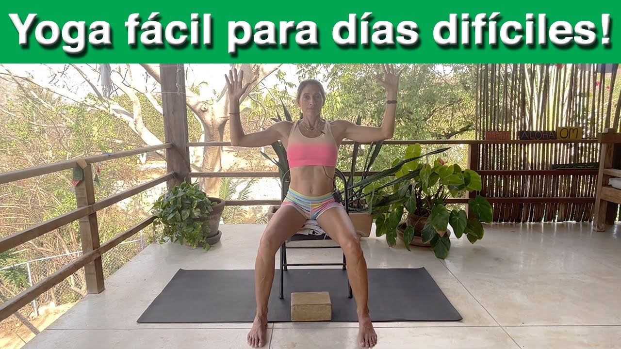 Yoga Fácil con silla - 44 min - Yoga con Mariné