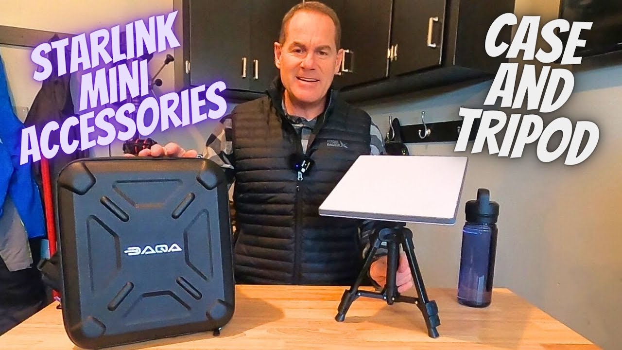 #174 Starlink Mini Accessories - DAQA Case and Tripod