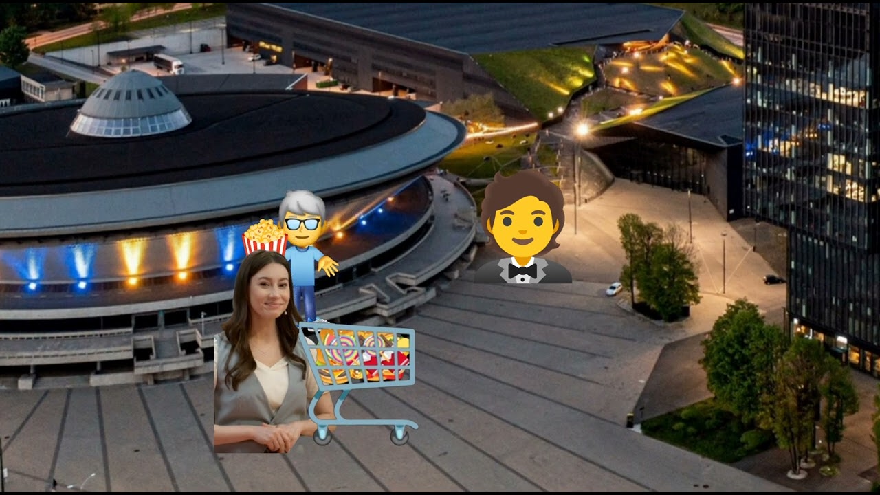Bogaty Scott i Bizneswomen Asia występują na sprzedaży kinowej w miastach (Wersja Video)