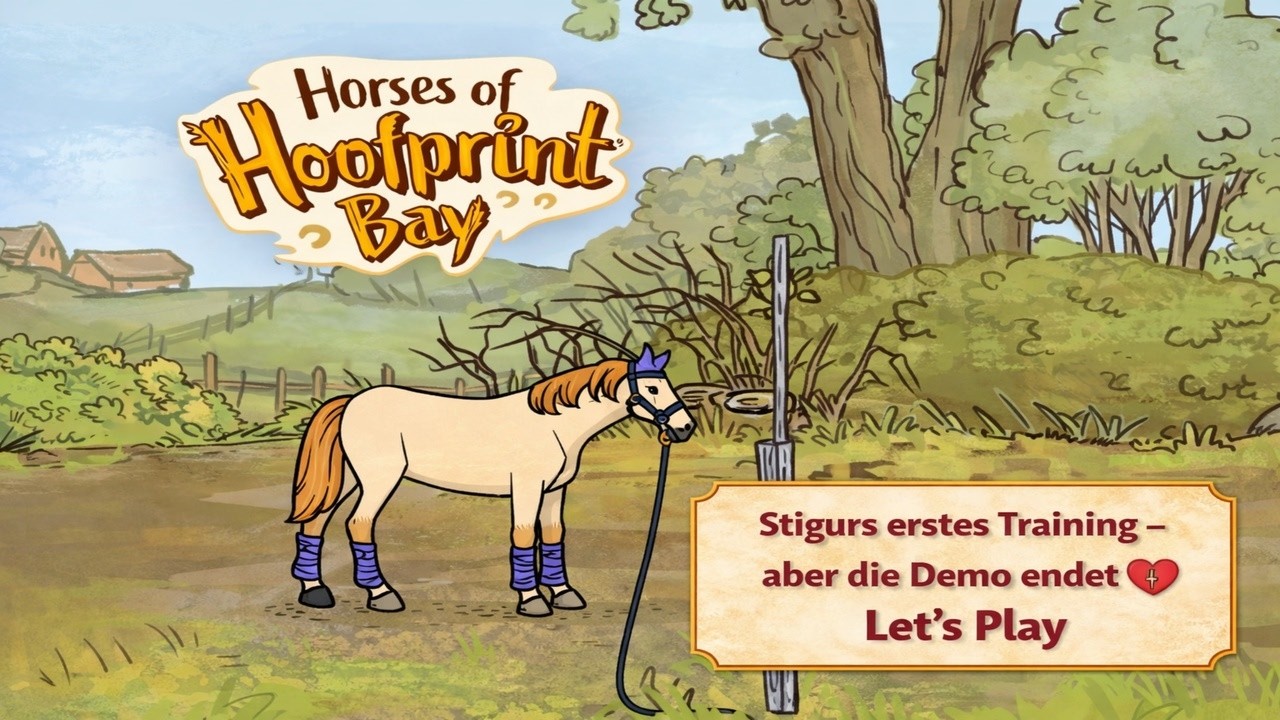 Horses of Hoofprint Bay -  Stigurs erstes Training - aber die Demo endet💔 / 11