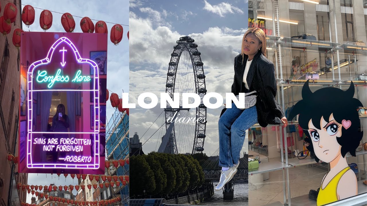 London Travel Vlog | first time traveling solo, exploring museums, restaurants, cafès, vintage shops