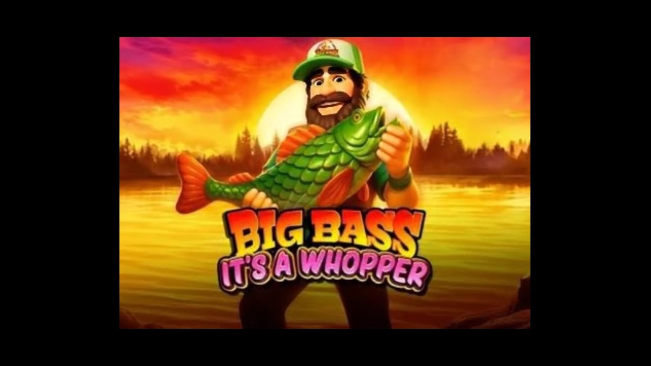 BIG BASS IT'S A WHOPPER! Actual gameplay and bonus hunt! Raw slots!
