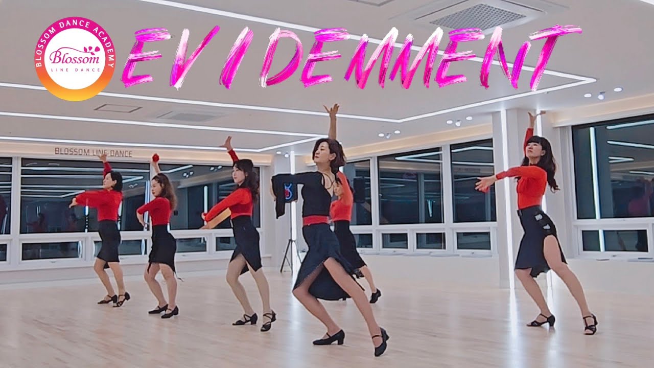 Evidemment Line dance /Phrased Advanced /블라썸일요강사크루