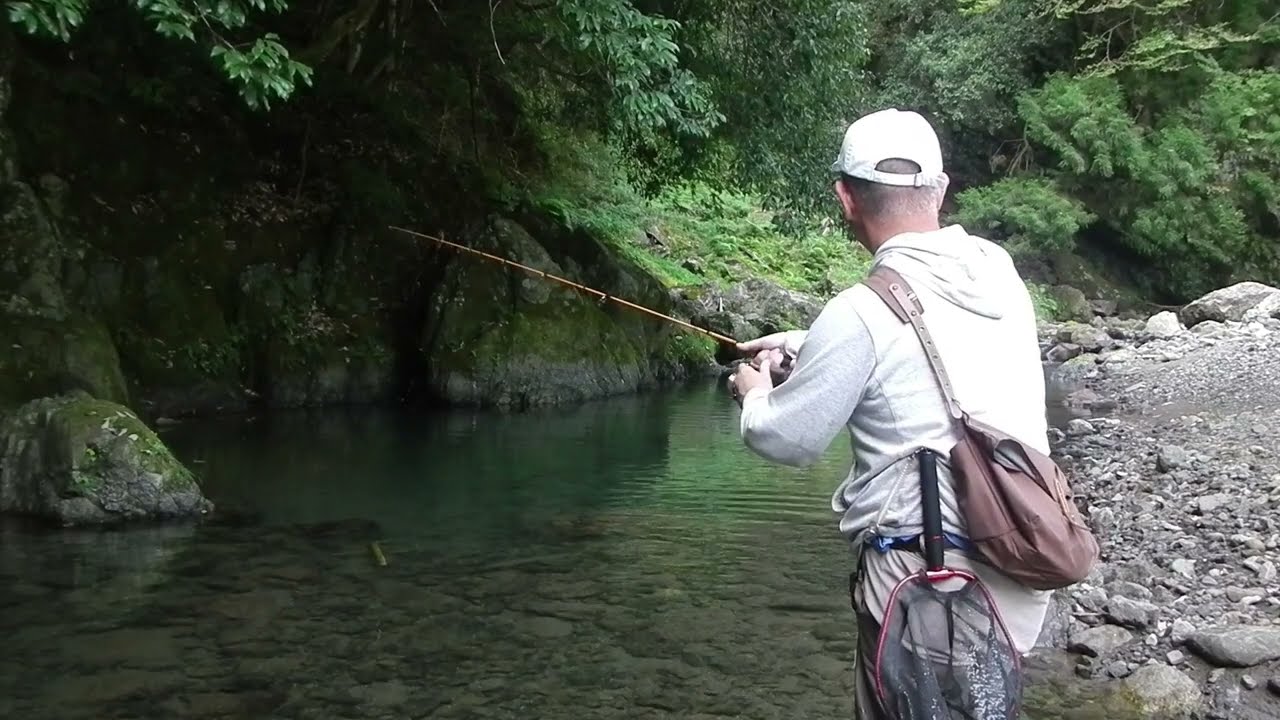 川魚をルアーで釣る。カワムツ編17　京都・賀茂川を釣る。 Lure fishing for 