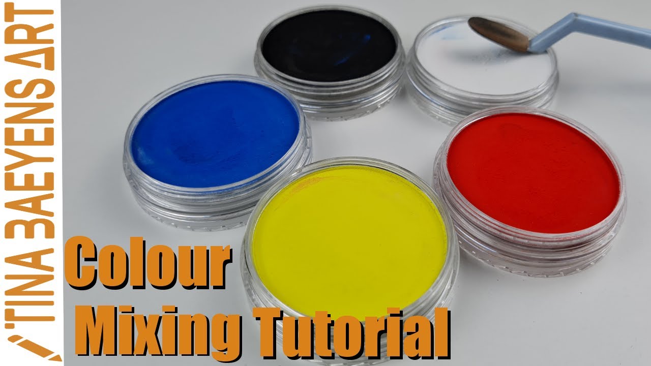 PanPastel colour mixing with ONLY 5 colours |TinaBaeyensArt