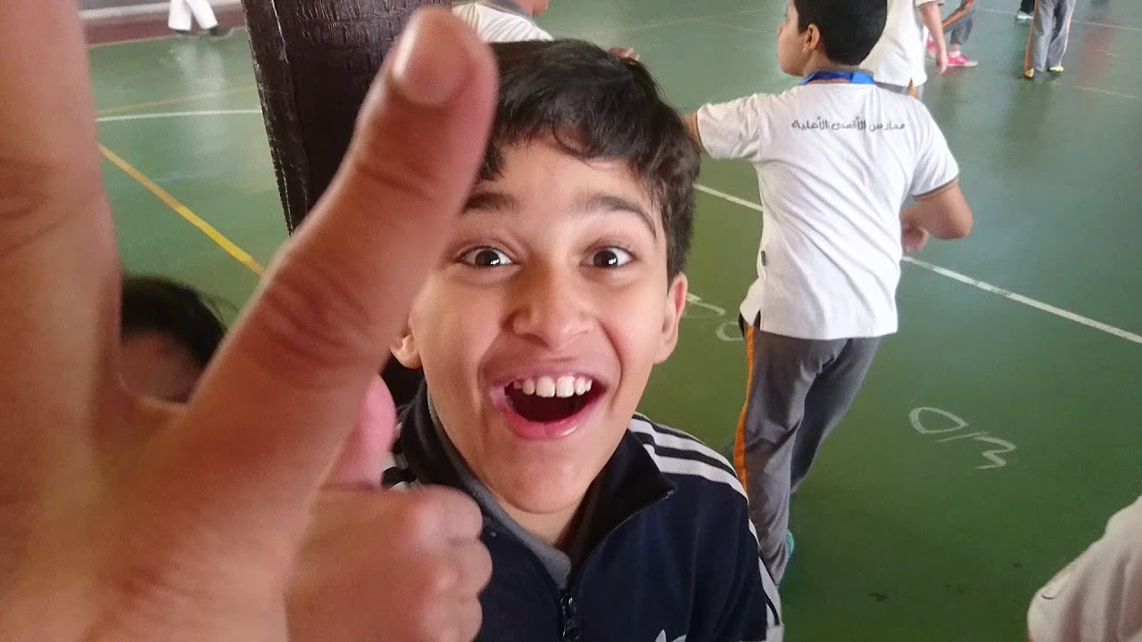 مباراة كرة القدم مدارس الأقصى مع مدارس التعاون الشوط الثاني 2018