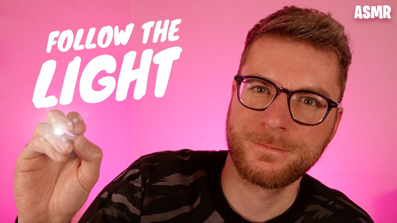 FOLLOW THE LIGHT • ASMR ITA • Con mouth sounds extra rilassanti!