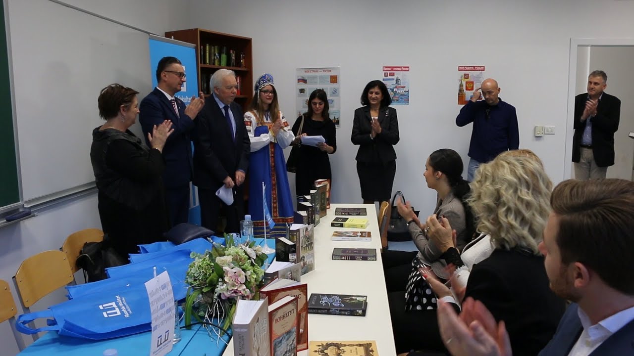 Studentska TV: Na SUM-u otvoren Kabinet za Ruski jezik