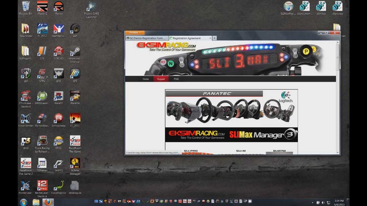 SLIMax Manager - Register your SLI Device