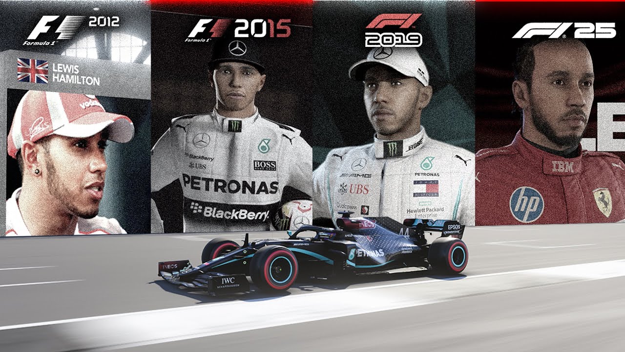 LEWIS HAMILTON in F1 Games