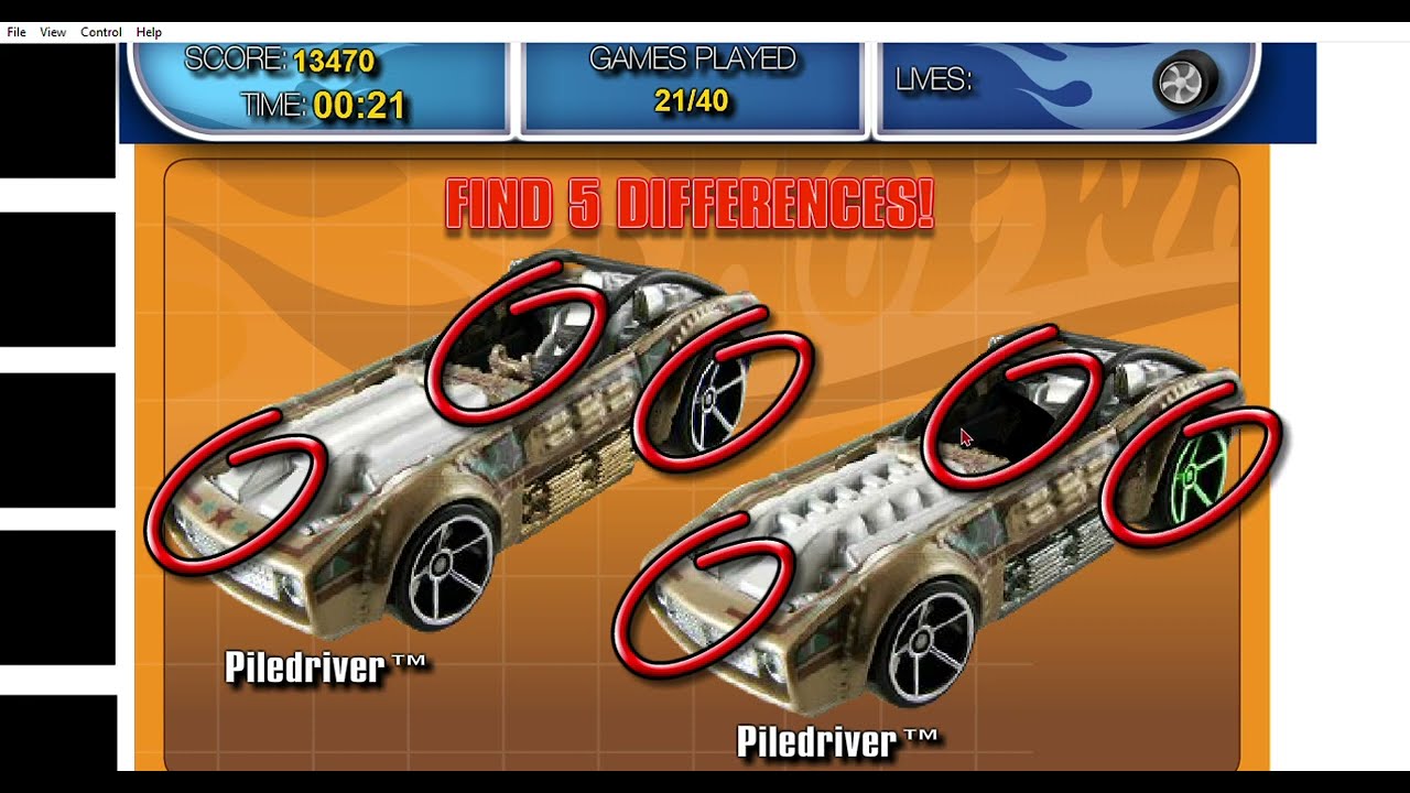 Series Slamdown (Old hotwheels.com game)