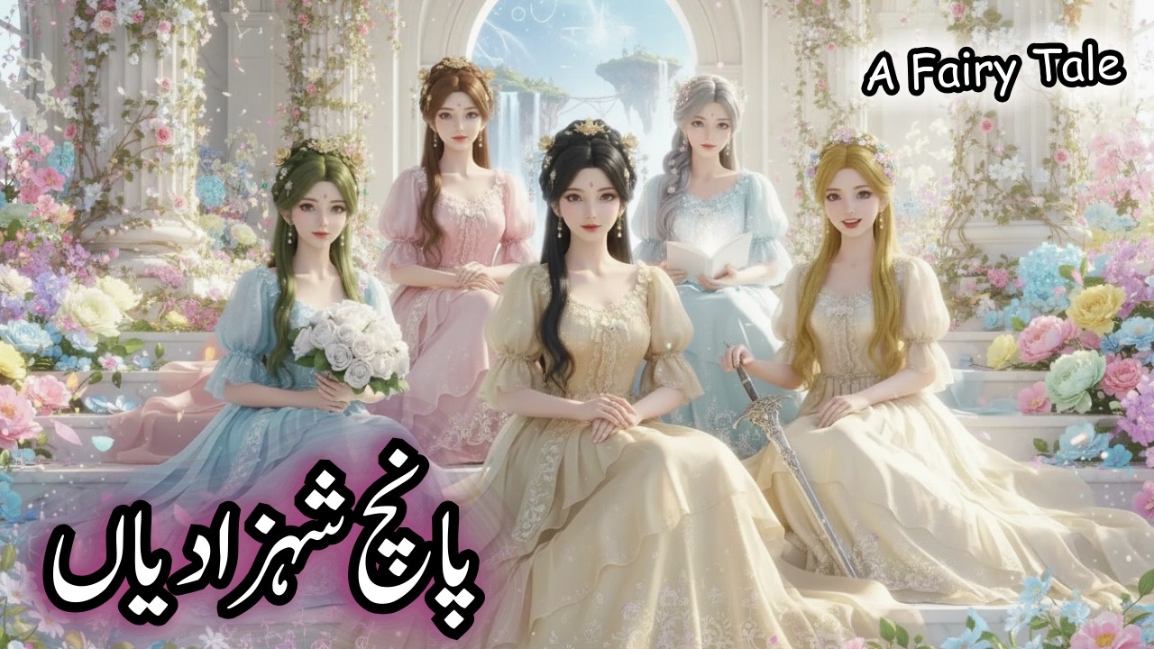 The Secret Power of Five Sisters| Full Urdu Fairy Tale | Sisters' Bond & Betrayal |Kinza Fairy Tales