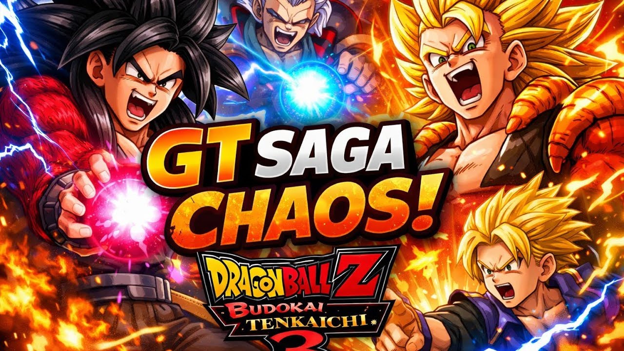 The GT Saga Begins! 🔥 Dragon Ball Z Budokai Tenkaichi 3 Gameplay