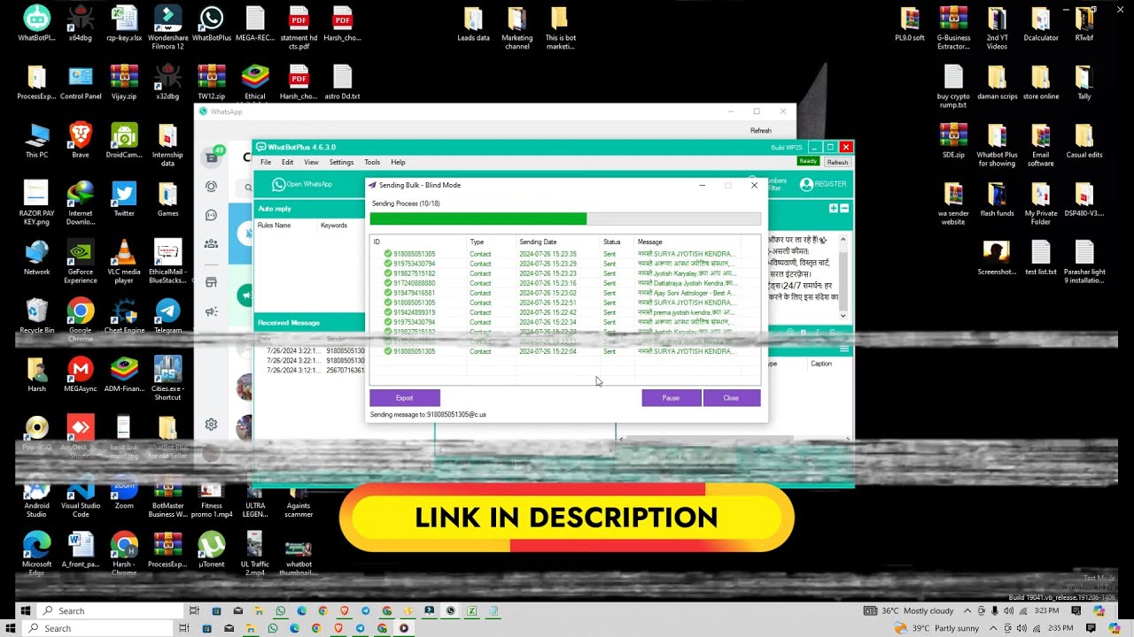 How to Install Cracked WhatBot Plus 4.6.3 Lifetime validity : Step-by-Step Guide & Anti-Ban Settings