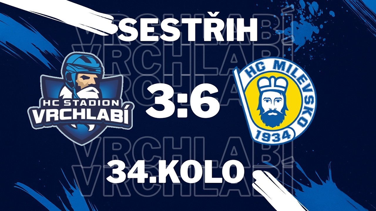 HC Stadion Vrchlabí x HC Milevsko 1934 3:6 - 6.2.2026