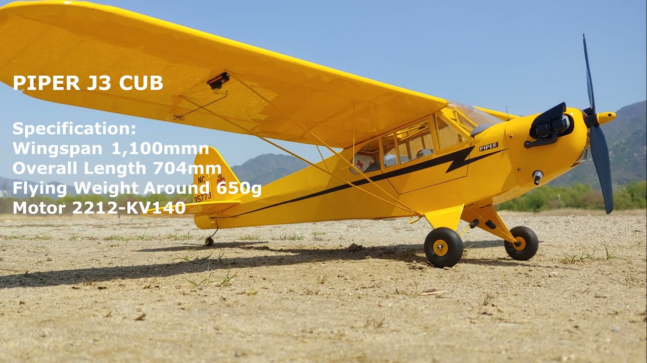 OK MODEL's PIPER J3 CUB