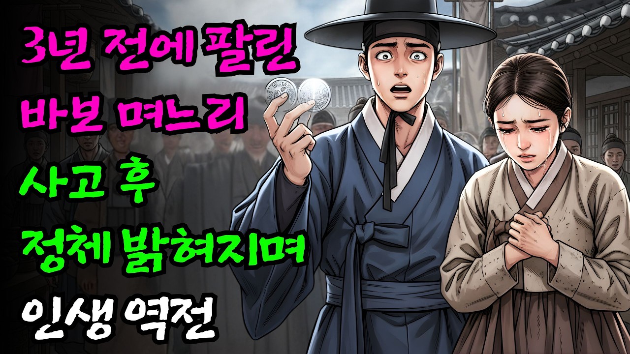 바보 취급받던 며느리, 단돈 3전에 팔렸지만 사고 이후 숨겨진 정체가 밝혀지며 인생이 완전히 뒤바뀐다 | 야담 | 민담 | 설화 | 고전 | 옛날이야기 |야사