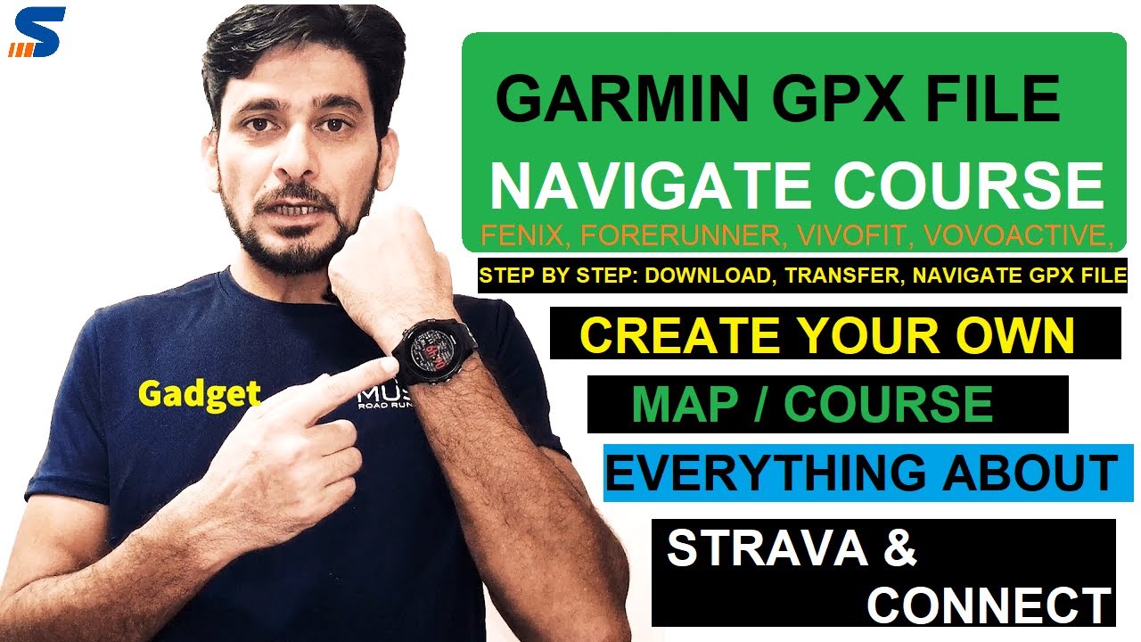 GPX File : Garmin and Strava Activity and everything route planning and Navigation
