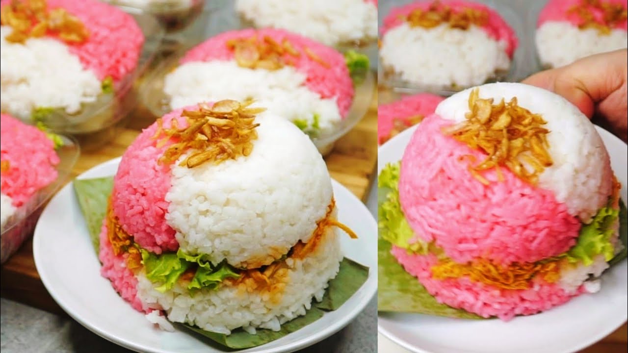 Cukup 1kg Beras Sudah Bisa Buka Usaha‼️Bisa Juga Jadi Ide Jum'at Berkah‼️Nasi Uduk Burger Ayam Suwir
