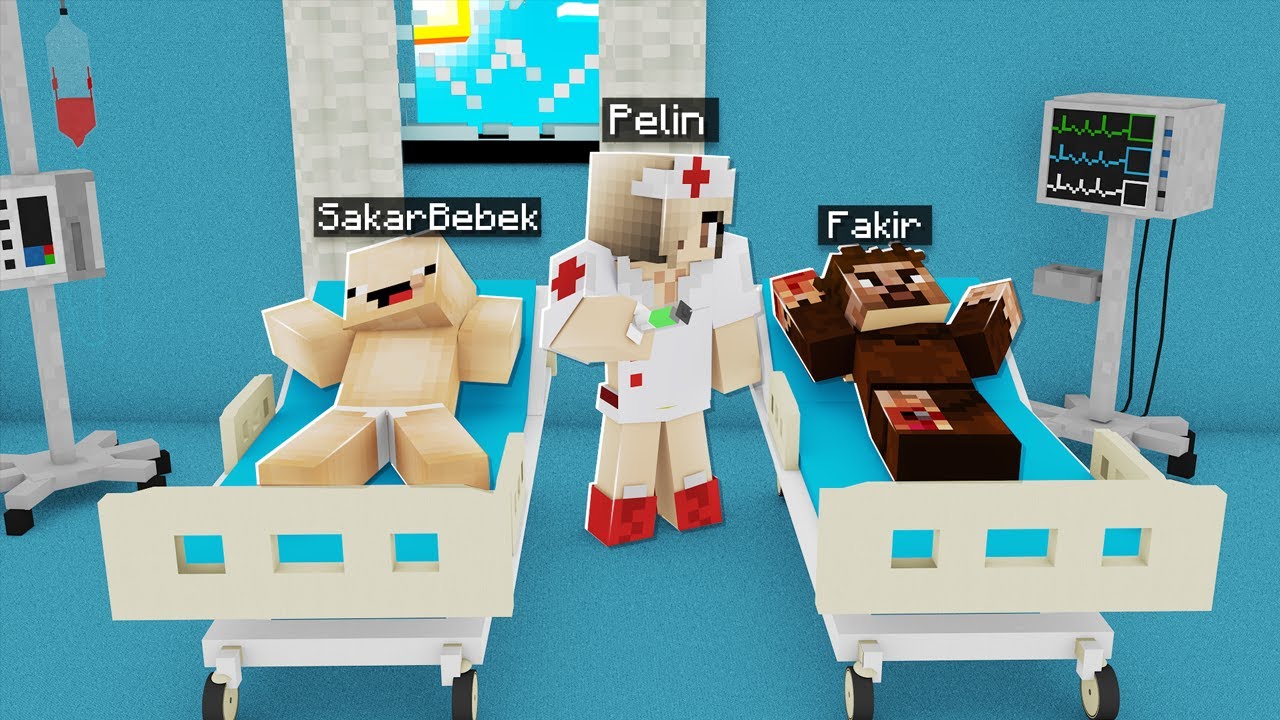SAKAR VE FAKİR AMELİYAT OLUYOR !! 😱 - Minecraft