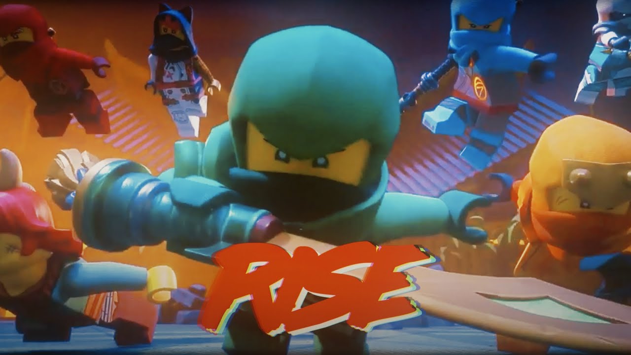 Ninjago dragon rising tribute Rise ( by league of legends )