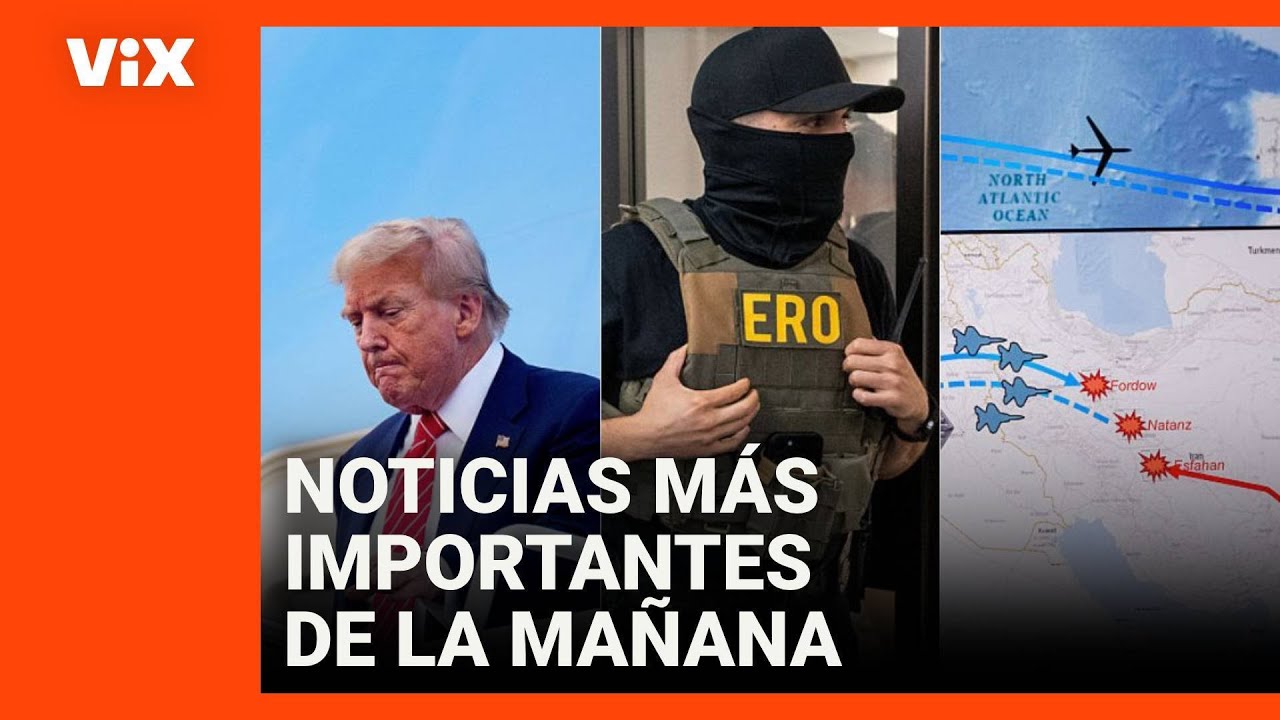 Lo mejor de Noticias Univision de la mañana | jueves 26 de junio de 2025