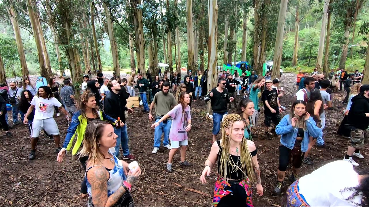 ॐ Trance Party in the Florest - Couce ॐ  Spiritual Healing - The Muses Rapt