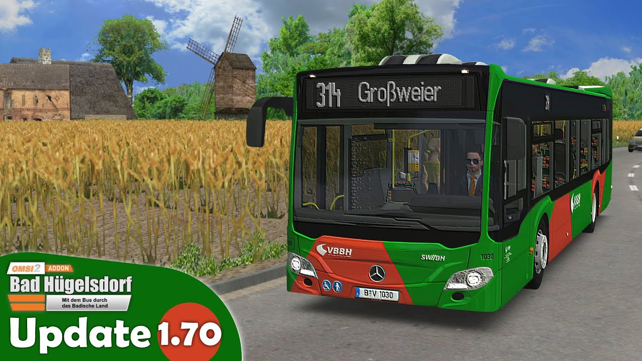 OMSI 2 Bad Hügelsdorf Update 1.70 🚌 Let's Play OMSI 2 | #1159