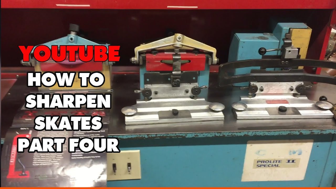 How to Sharpen Skates Part 4 of 4