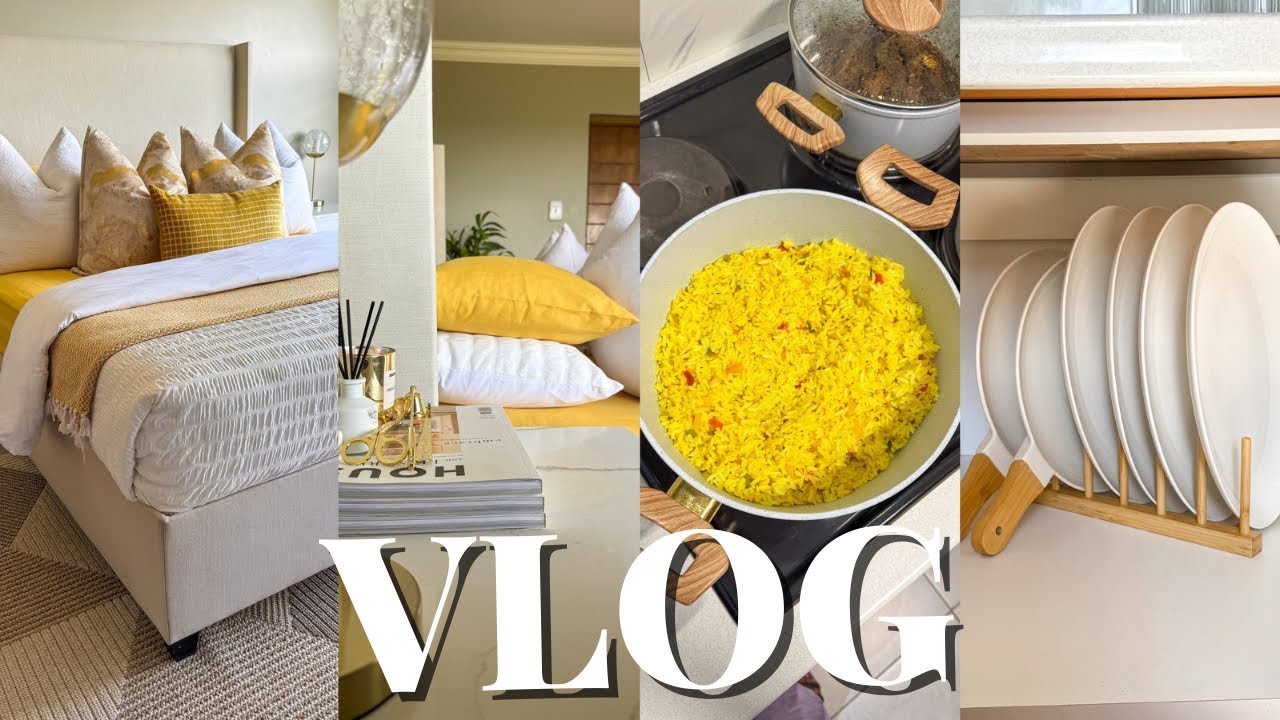 VLOG: BEDROOM RESET | KITCHEN ESSENTIALS | HOME-MAKING | COOK WITH ME | GYM & MORE