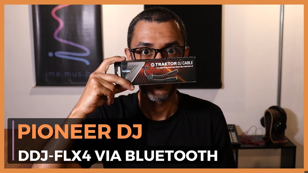 Tocando via Bluetooth com a DDJ FLX4